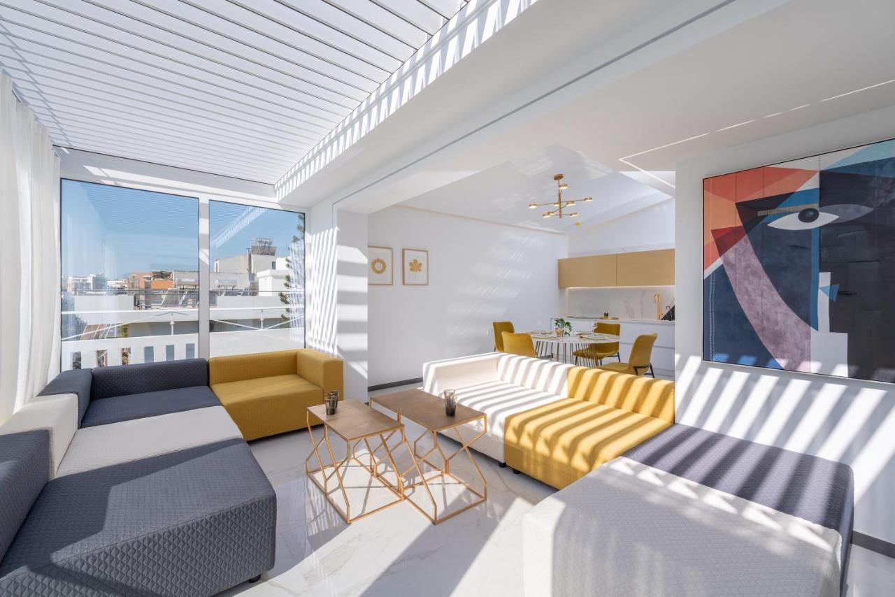 H Experience Spectacular Rooftop Loft Heraklion Exterior foto